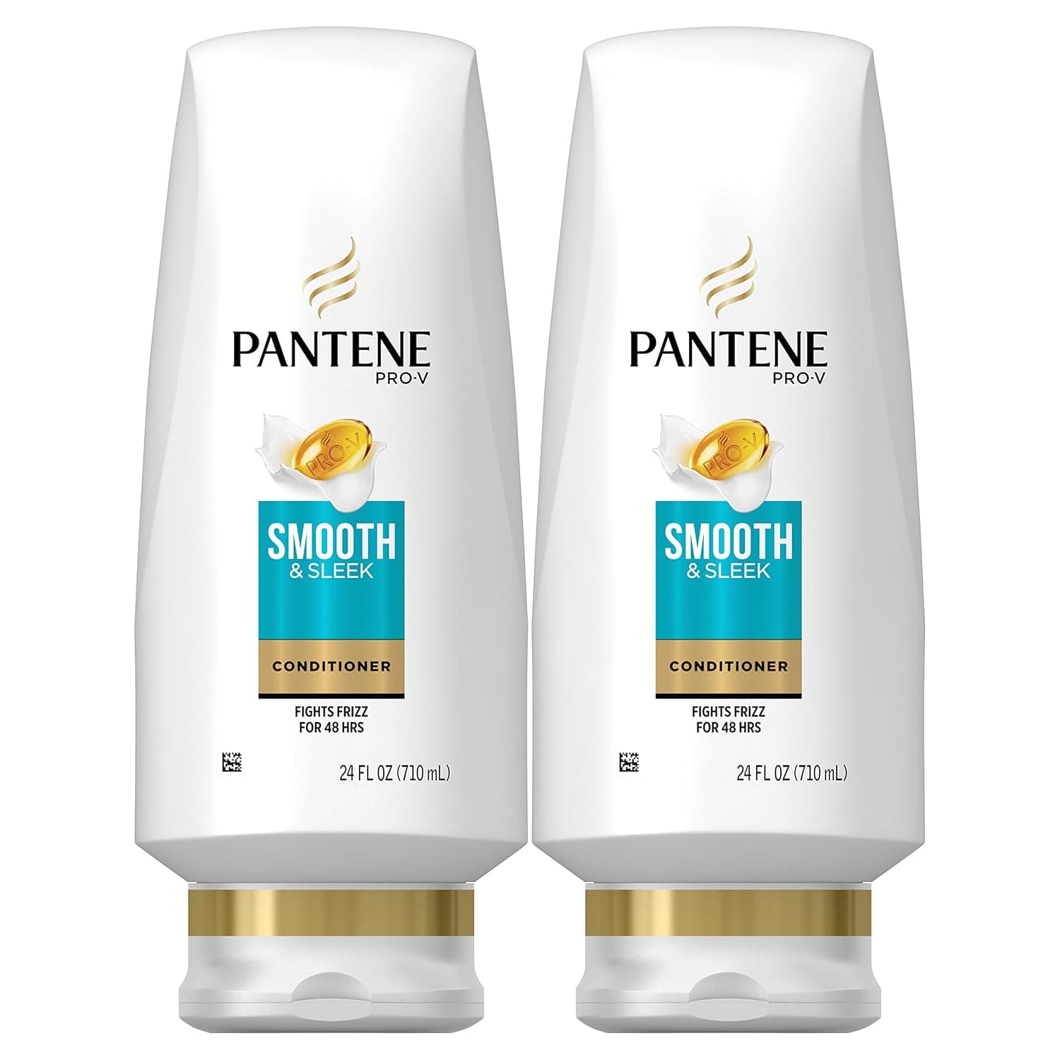 Pantene Acondicionador de aceite de argán para control del encrespamiento, suave y elegante, 24 onzas líquidas (paquete de 2) (el embalaje puede variar)