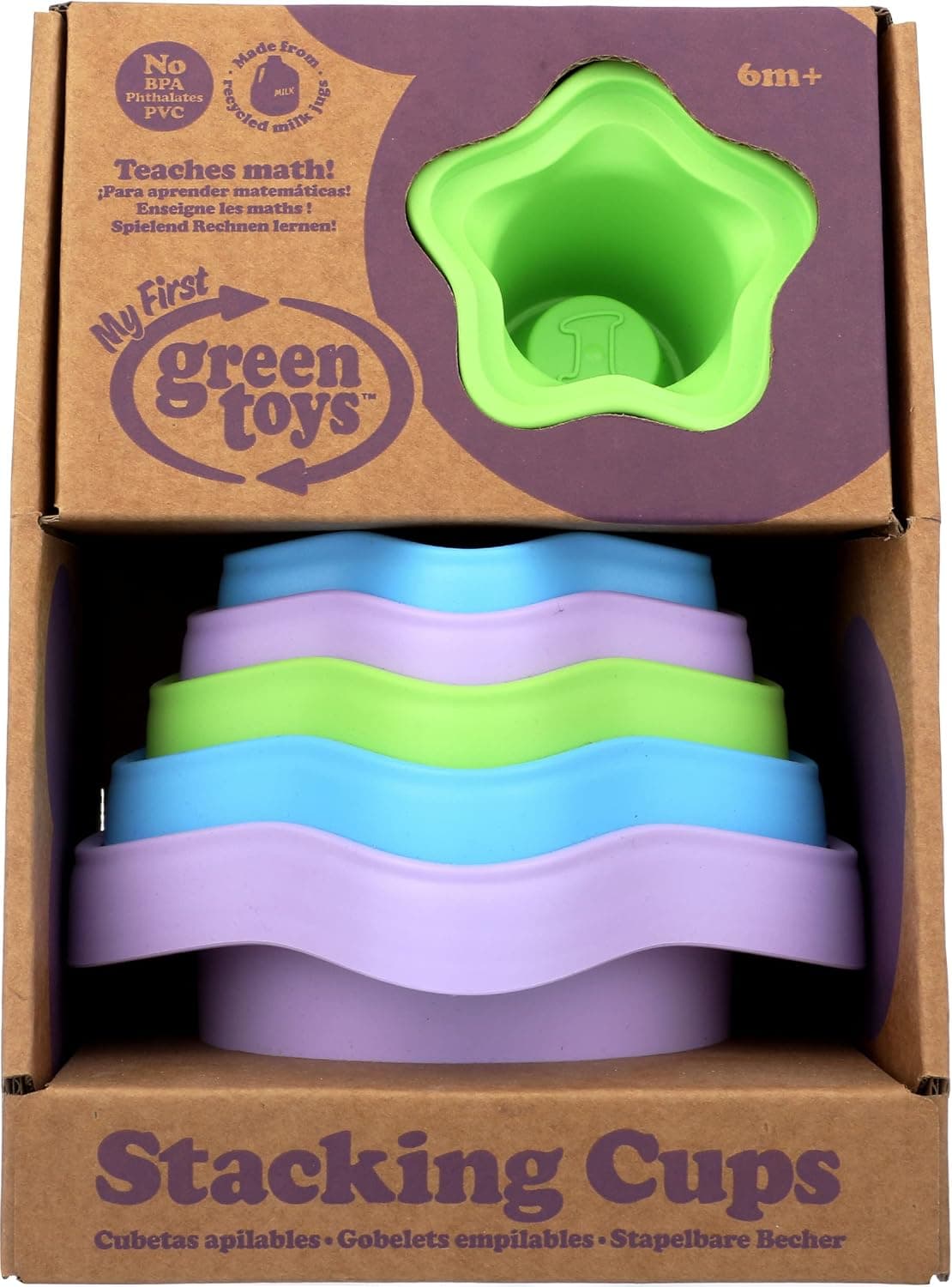 Tazas apilables Green Toys