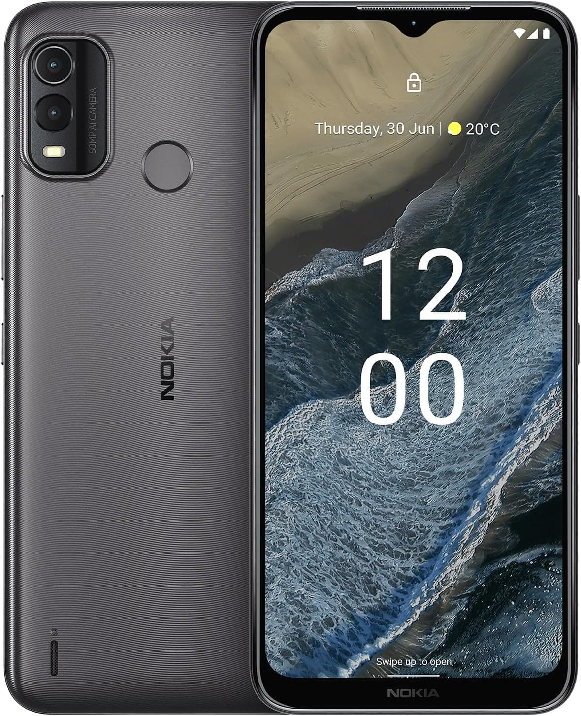 Nokia G11 Plus, teléfono Android desbloqueado, versión internacional, 64 GB, gris