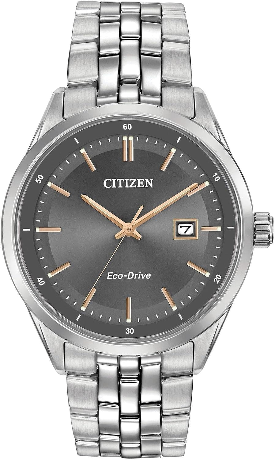 Reloj Citizen Classic Addysen Eco-Drive para hombre, fecha de 3 manecillas, cristal de zafiro