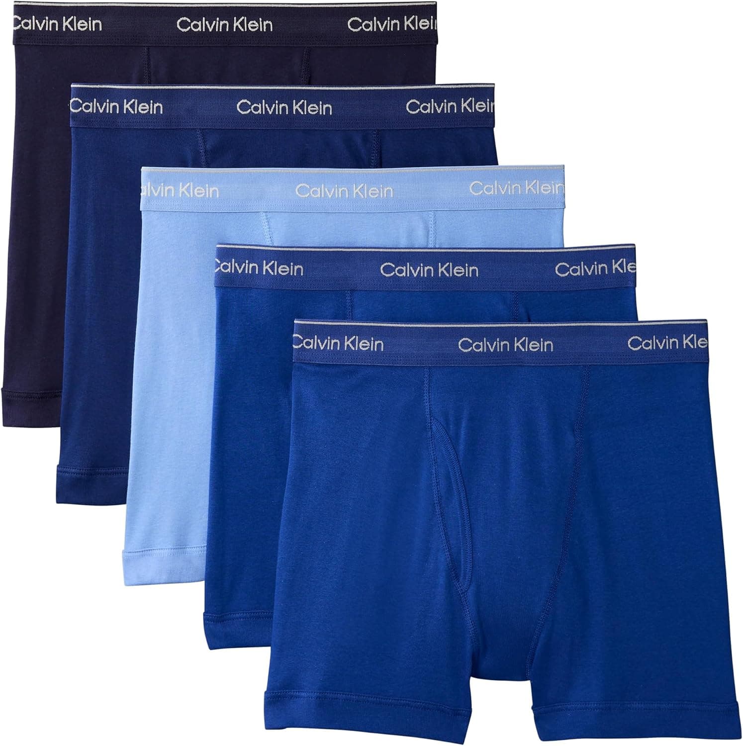 Calvin Klein Ropa interior para hombre Cotton Classics paquete de 5 calzoncillos tipo bóxer