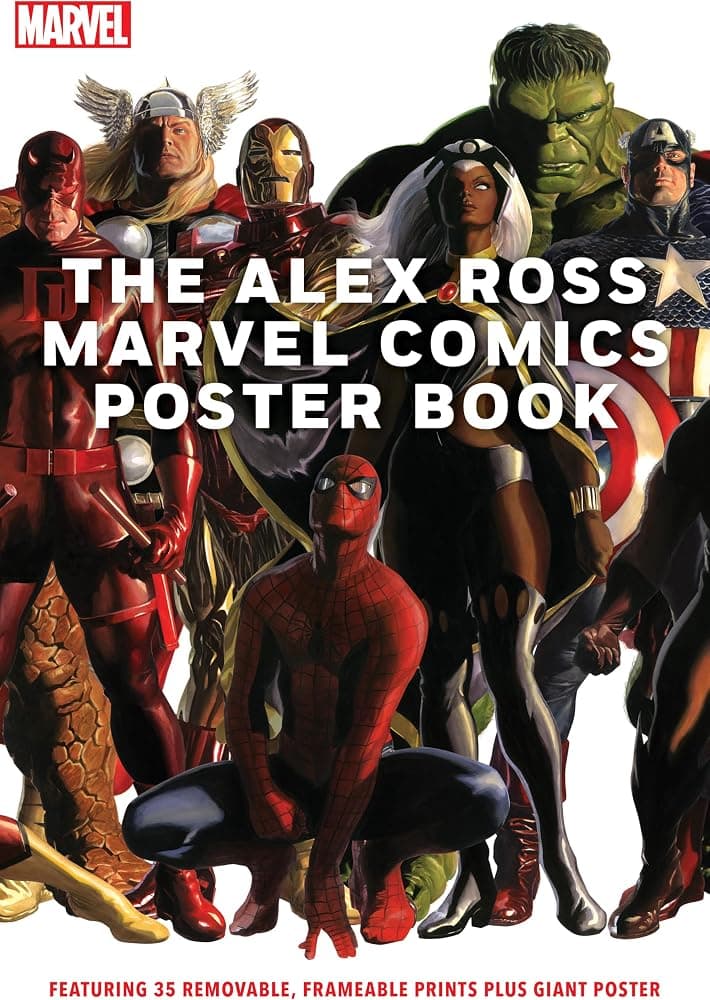El libro de carteles de Alex Ross Marvel Comics