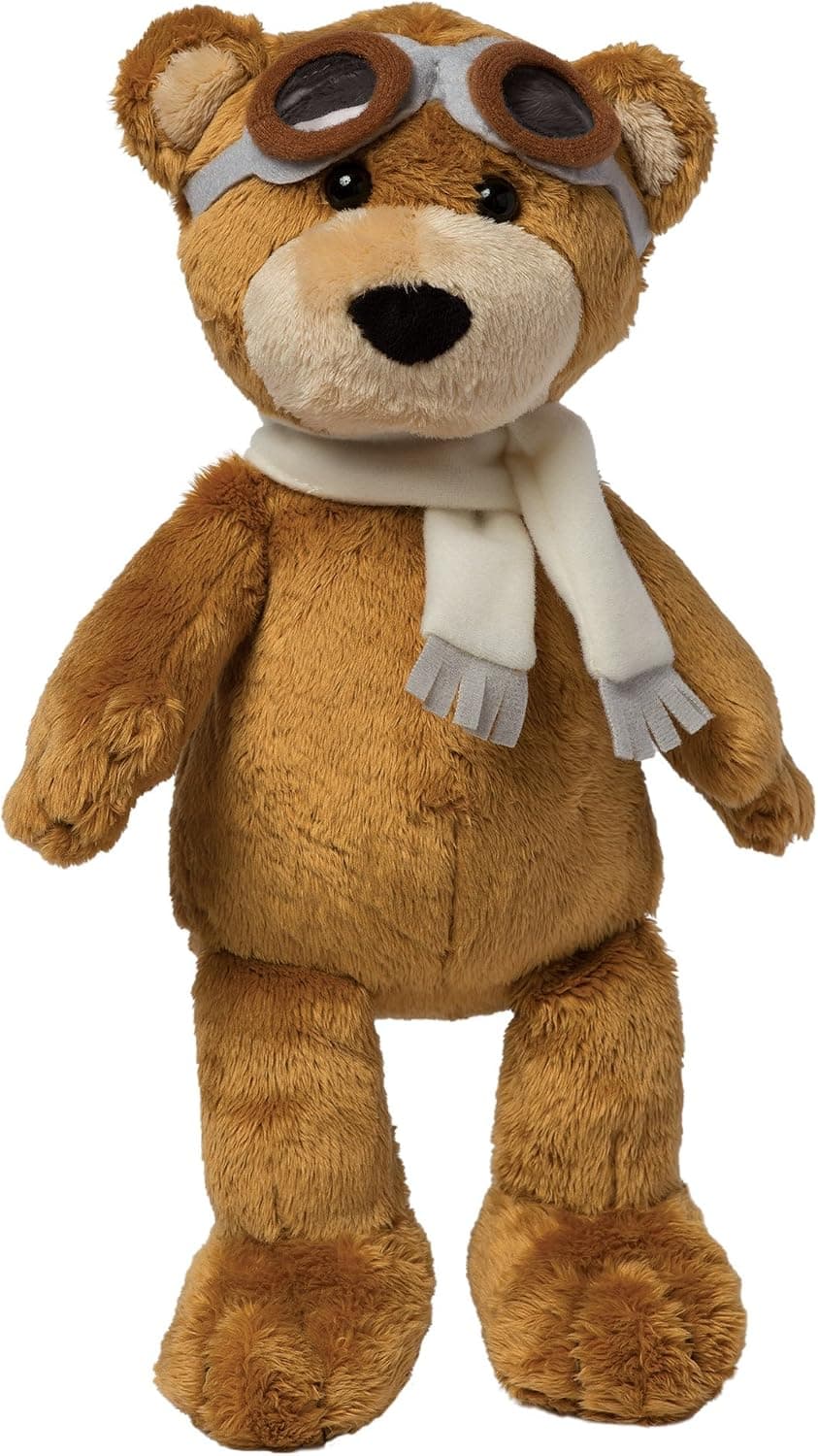 Manhattan Toy Aviator Teddy Bear Peluche de peluche de 12.0 in