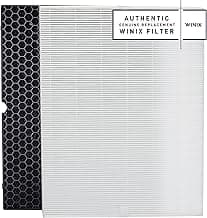 Genuine Winix 116130 Replacement Filter H for 5500-2 Air Purifier, White