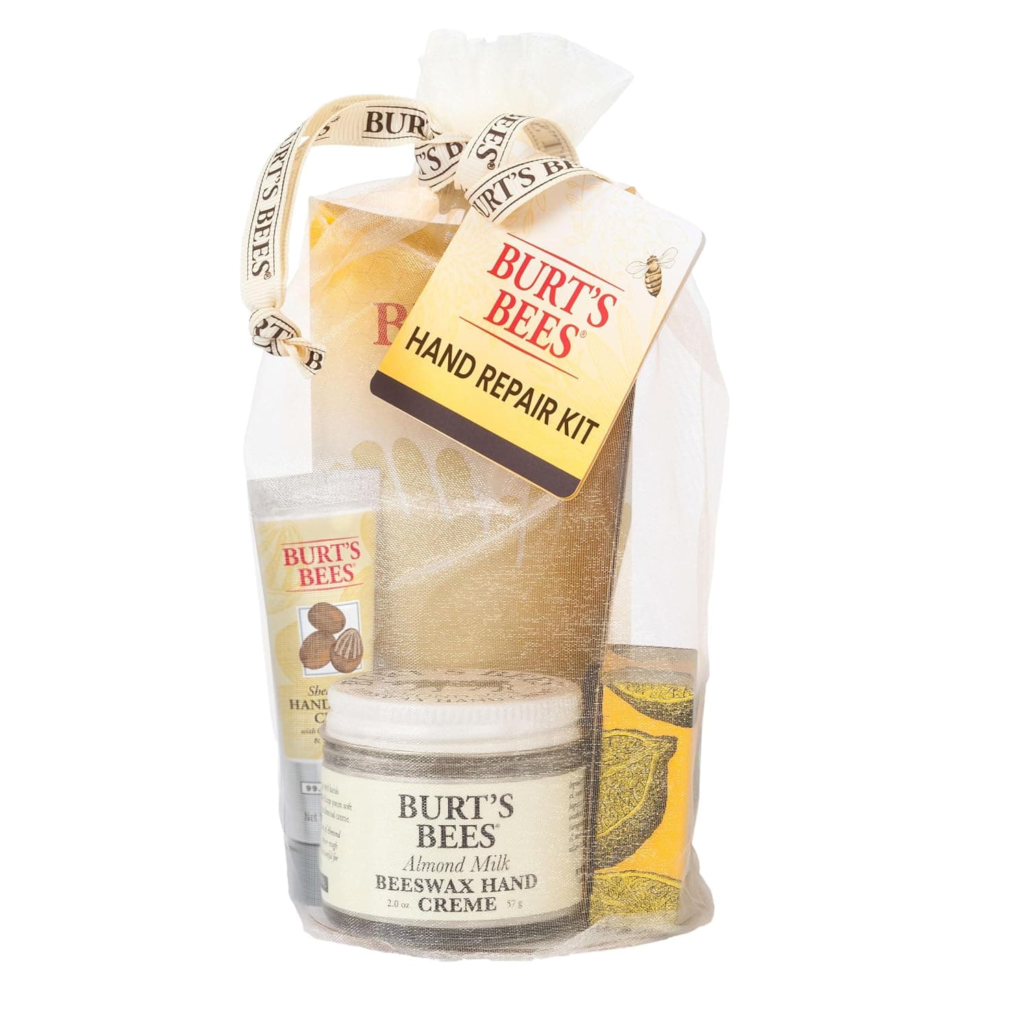 Set de regalo de reparación manual Burt's Bees, 4 productos