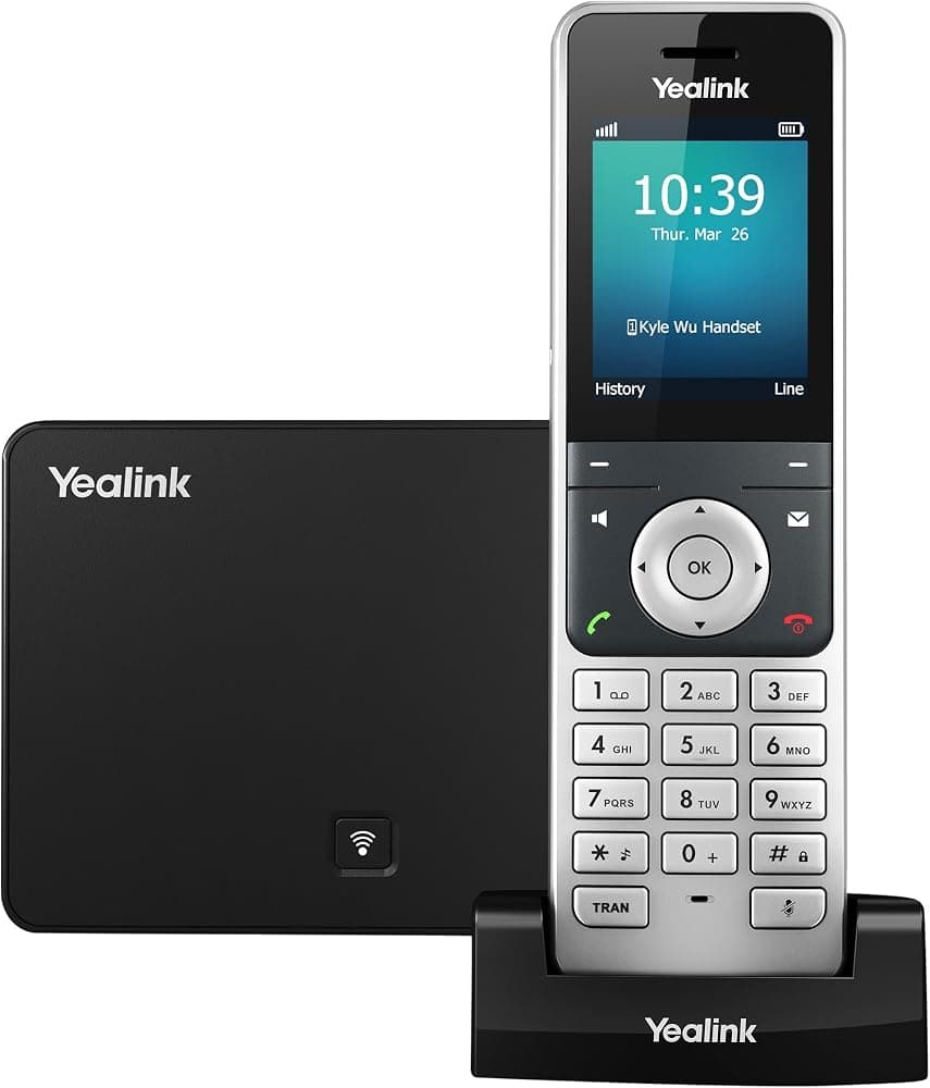 Yealink YEA-W56P Business HD IP Dect Teléfono y dispositivo Voip inalámbrico (reacondicionado certificado)