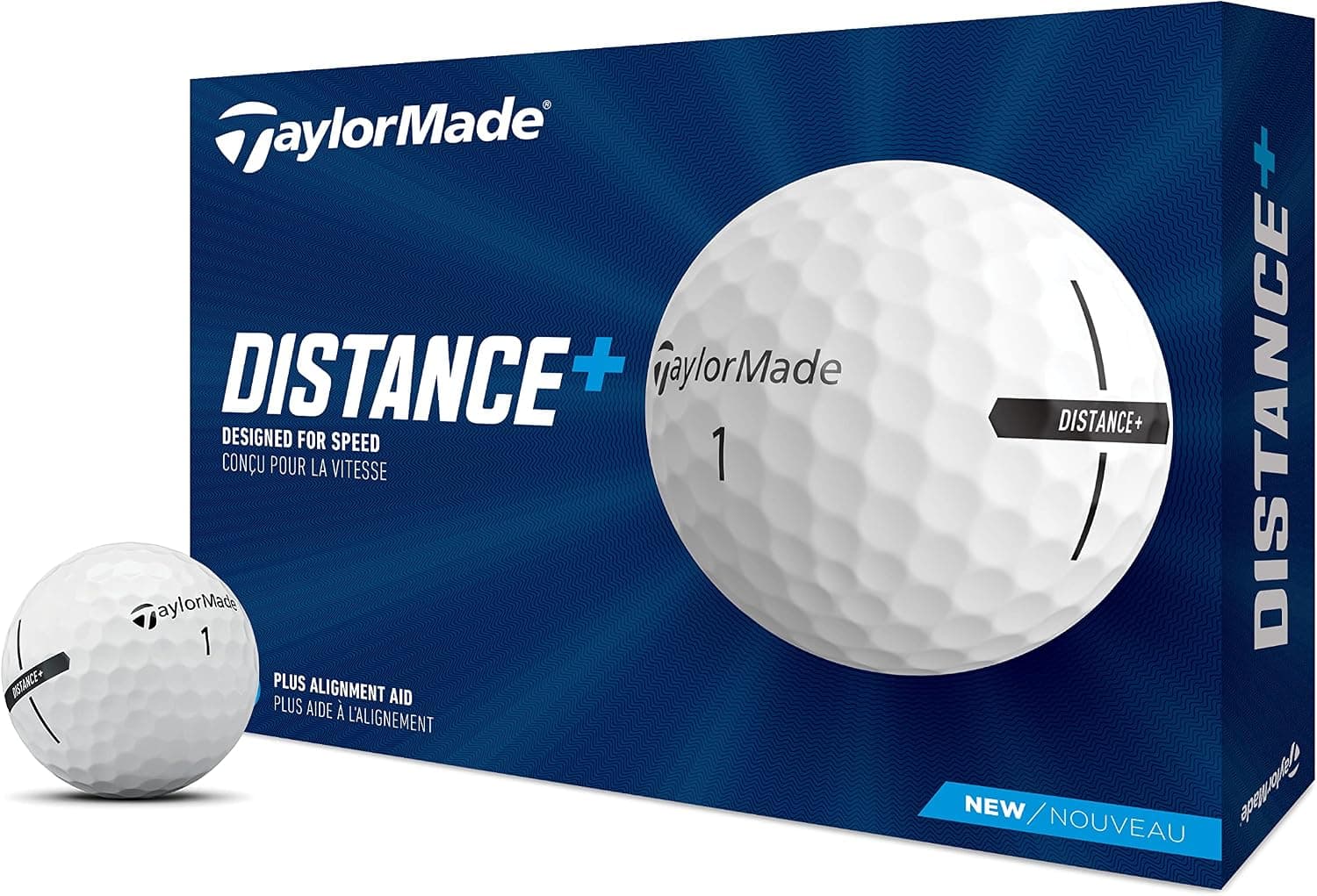 Pelotas de golf TaylorMade Golf Distance+