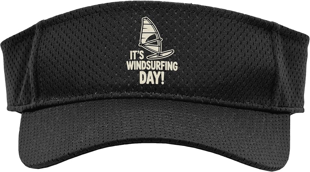Es el día del windsurf Deporte acuático Tabla de windsurf Windsurfista Deporte Visera para el sol