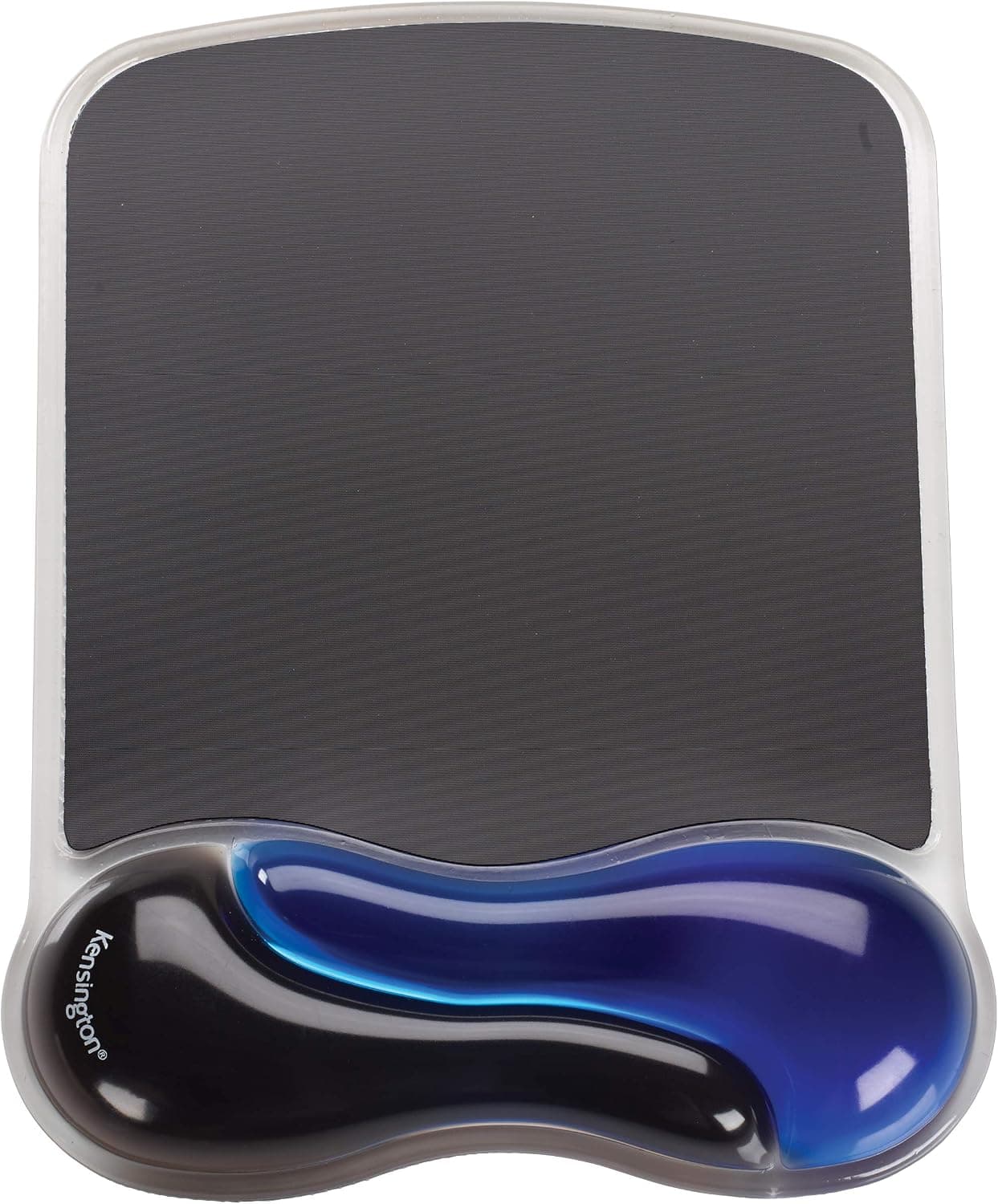 Kensington Duo Gel Mouse Pad con reposamuñecas, soporte ergonómico para muñeca para aliviar el dolor, cómoda almohadilla de gel antideslizante para computadora, computadora portátil, oficina y hogar 9.6" x 7.6", azul K62401AM | Muñequera ergonómica, almohadilla de gel antideslizante, 9,6 x 7,6 pulgadas, alivio del dolor para uso en portátiles y oficinas
