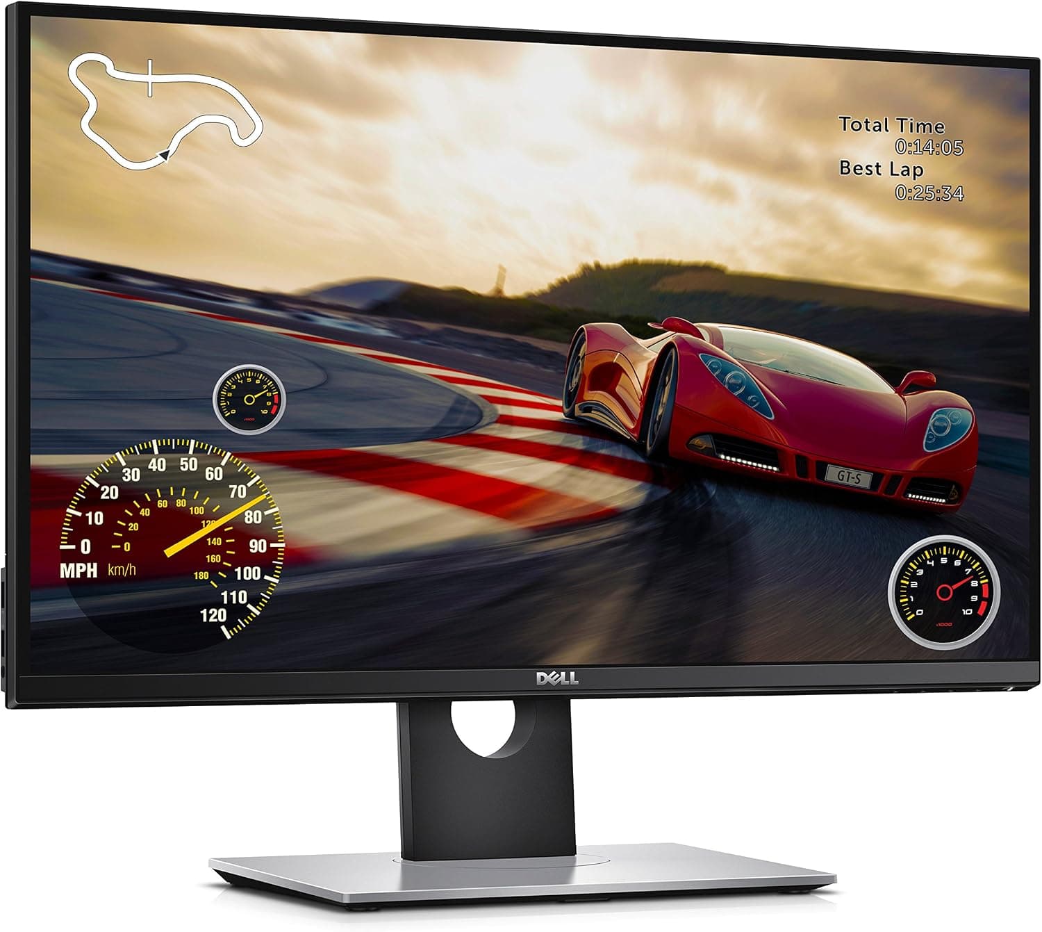 Monitor Dell Gaming S2716DGR con pantalla ancha QHD de 27,0" y 1440p con iluminación LED y G-SYNC