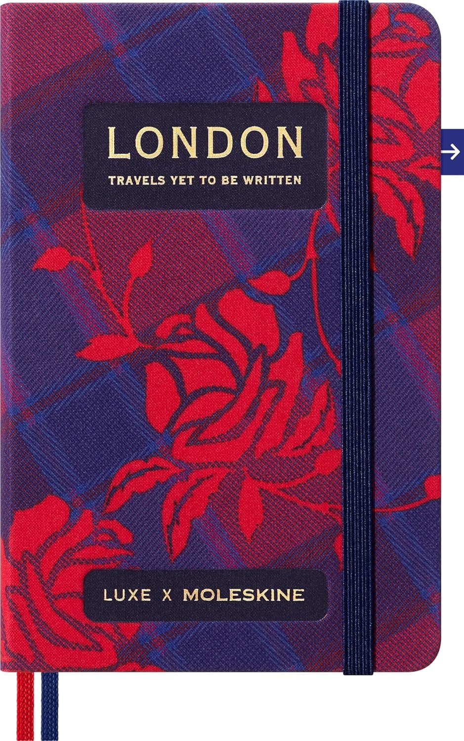 LUXE x Moleskine - Cuaderno de guía de viajes de la ciudad de Londres, bolsillo (3,5" x 5,5"), 112 páginas