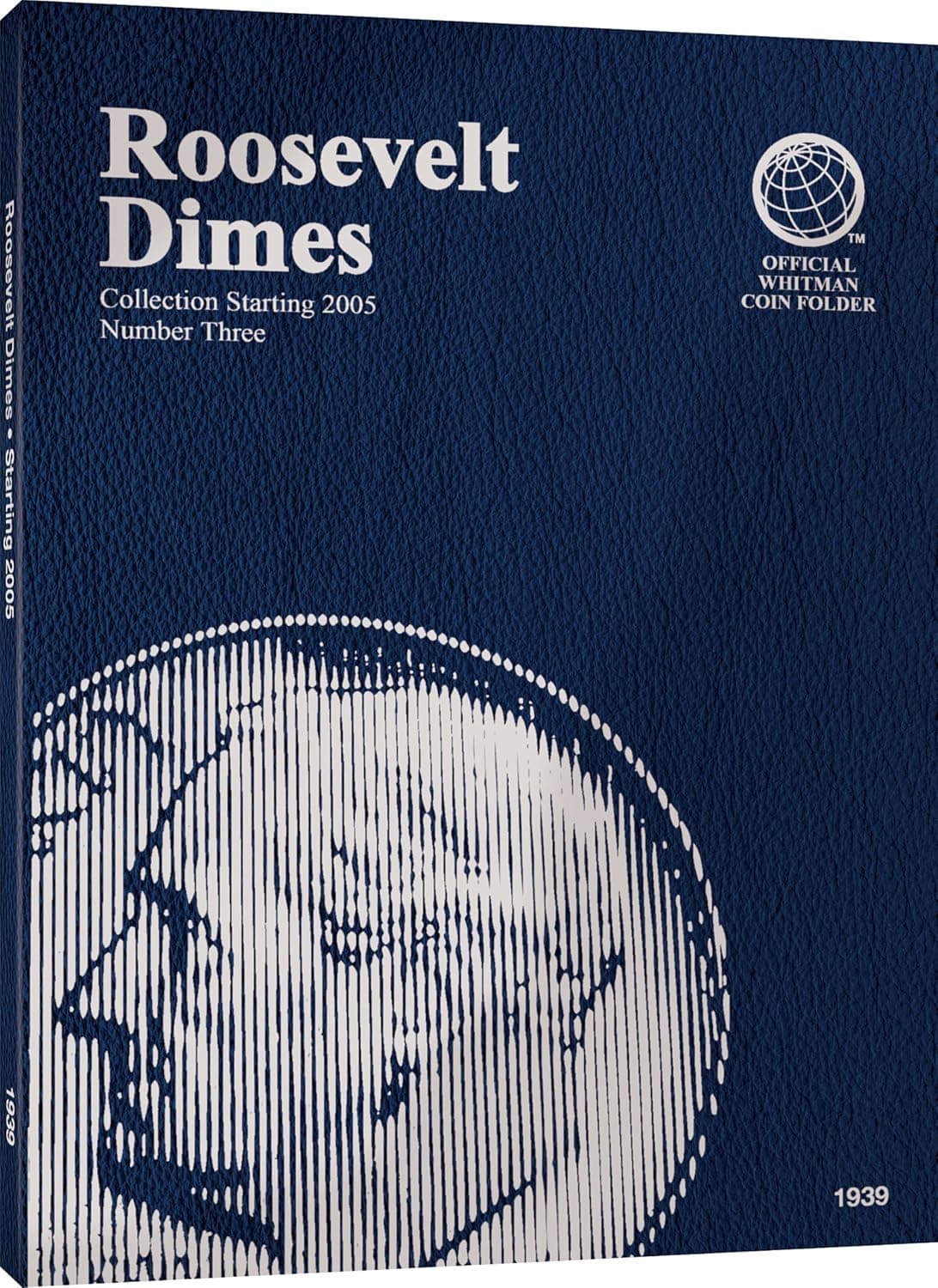 Carpeta Roosevelt Dimes a partir de 2005 (Carpeta oficial de monedas Whitman)