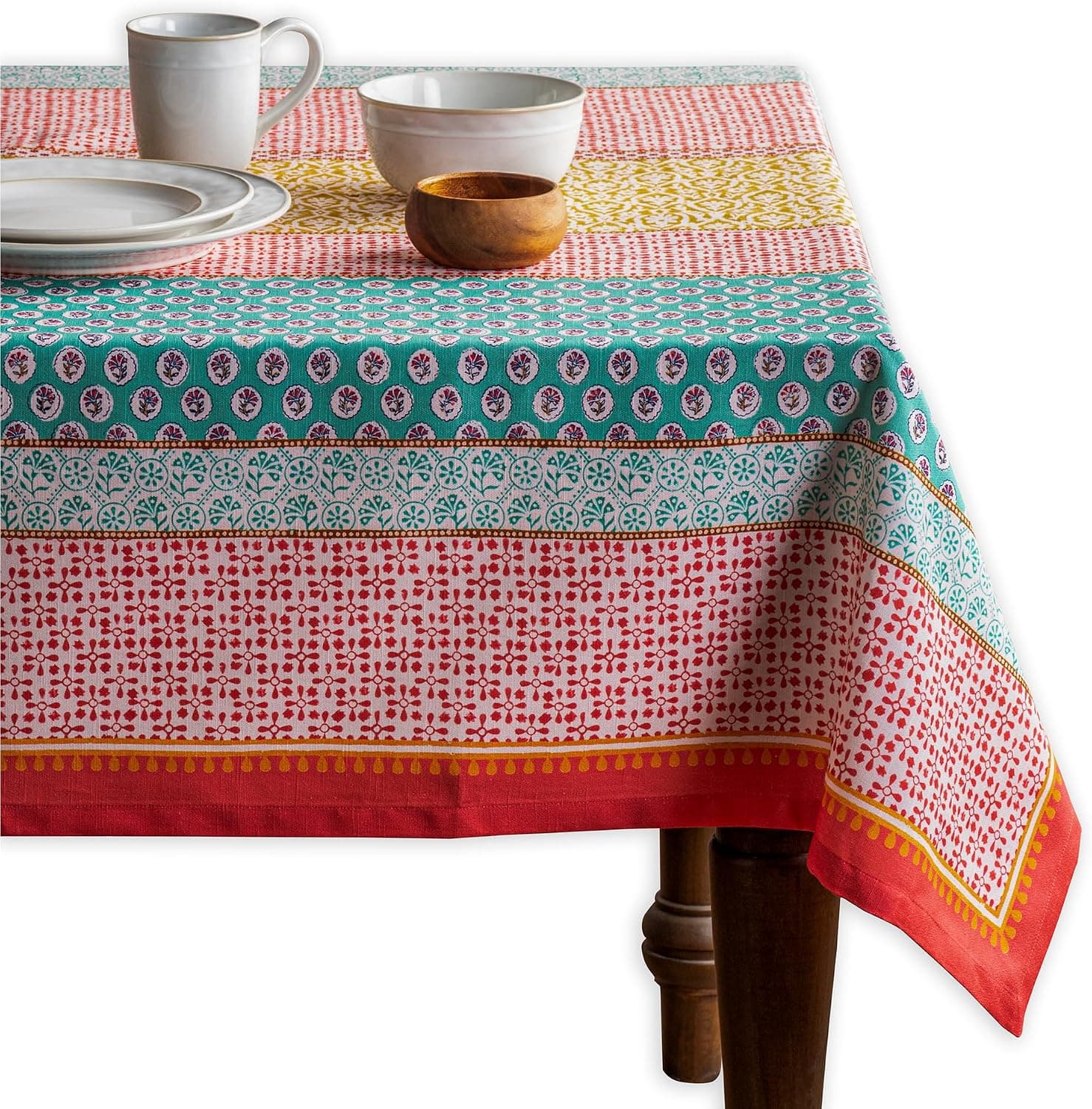 Maison d' Hermine Mantel rectangular reutilizable 100% algodón 60 x 90 pulgadas