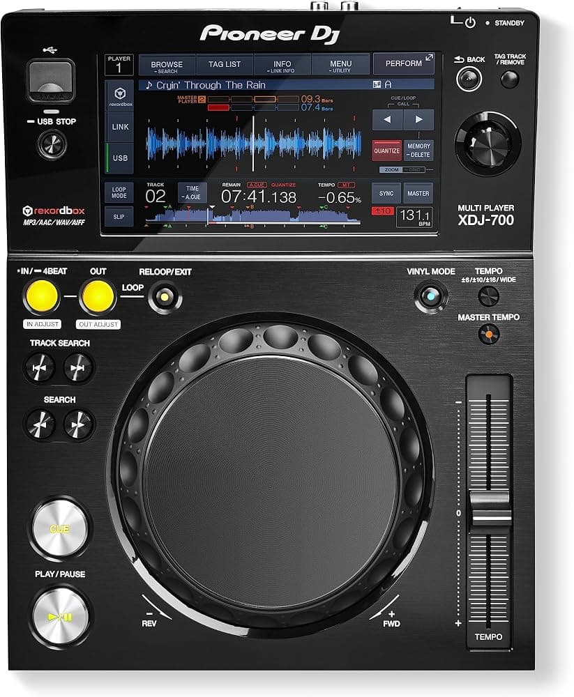 XDJ-700 Compact DJ Multi Player, Touchscreen, rekordbox