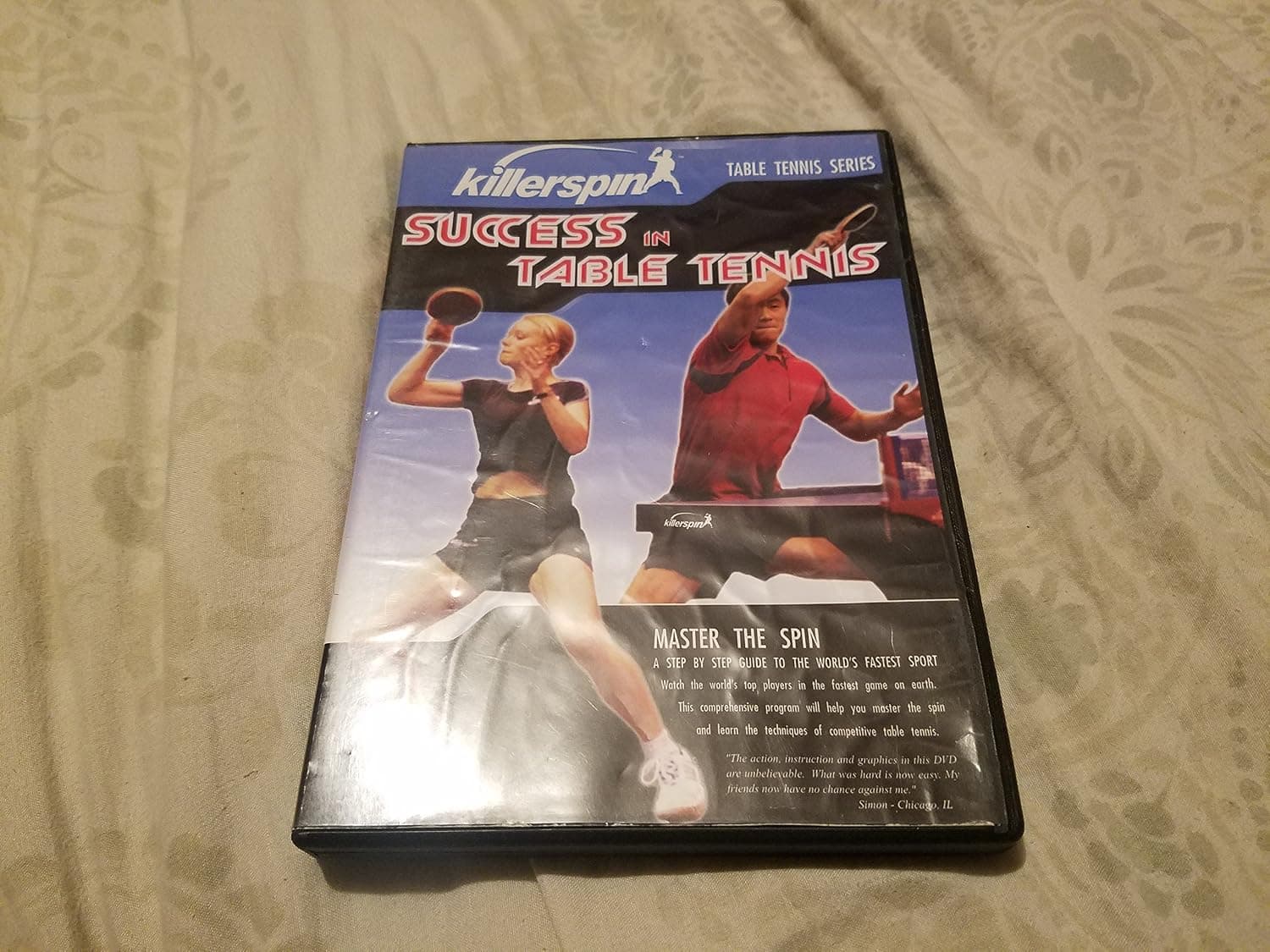 Killerspin Success in Table Tennis DVD