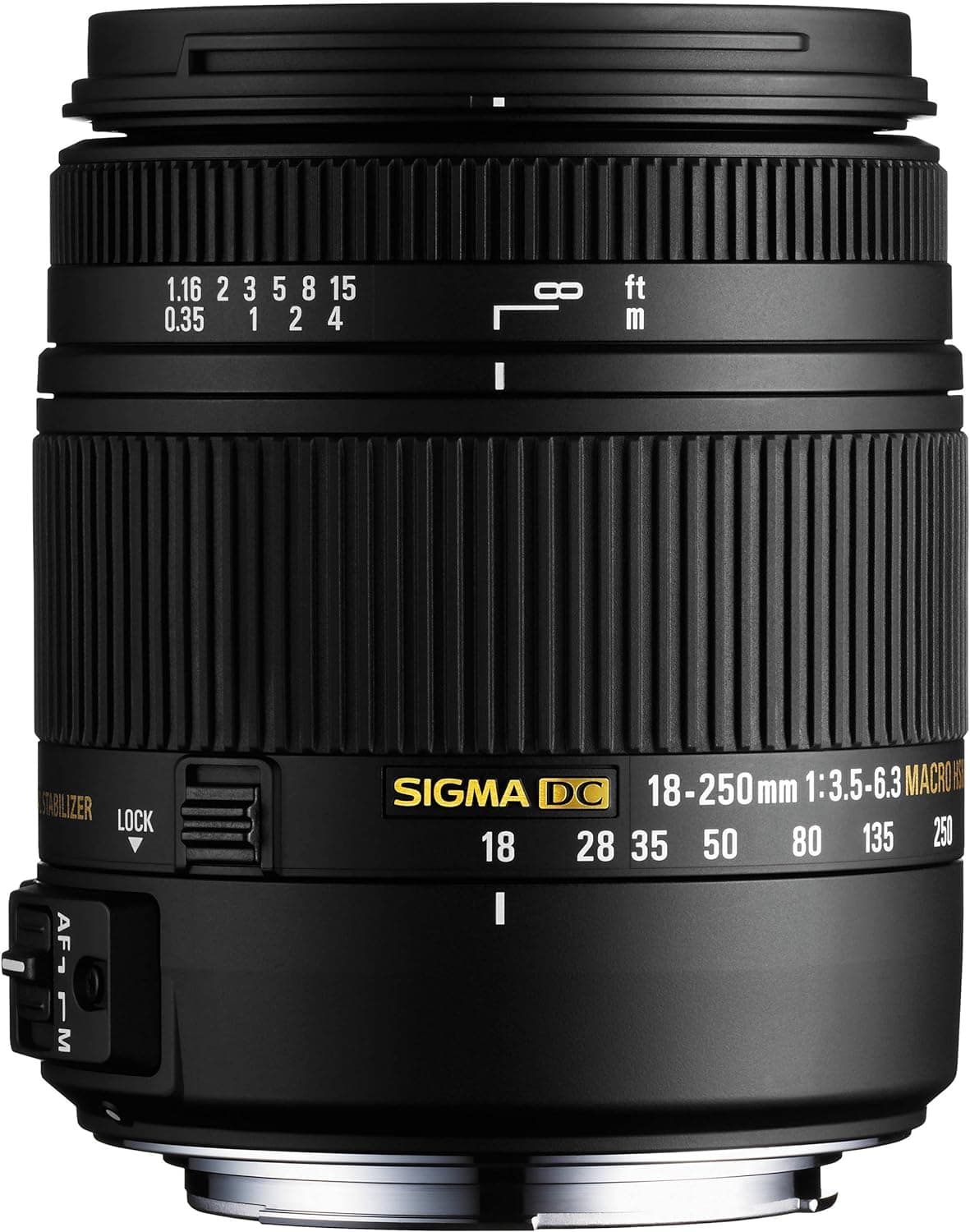 Sigma 883306 18-250mm f3.5-6.3 DC Macro OS Hyper Sonic Motor (Black)