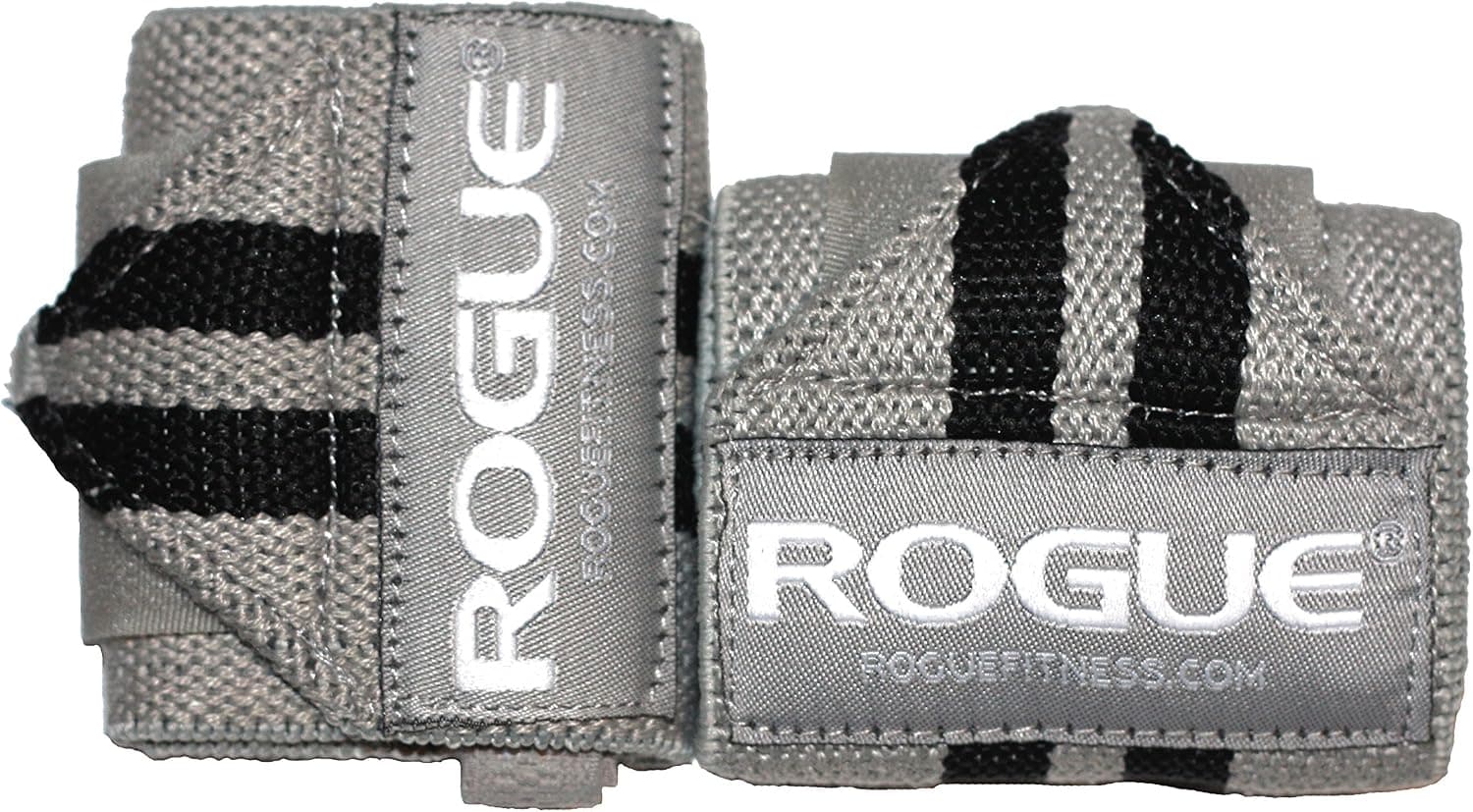 Muñequeras Rogue Fitness (gris 12")