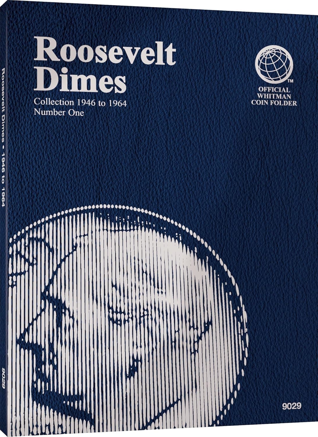 Carpeta Roosevelt Dimes 1946-1964 (Carpeta oficial de monedas Whitman)