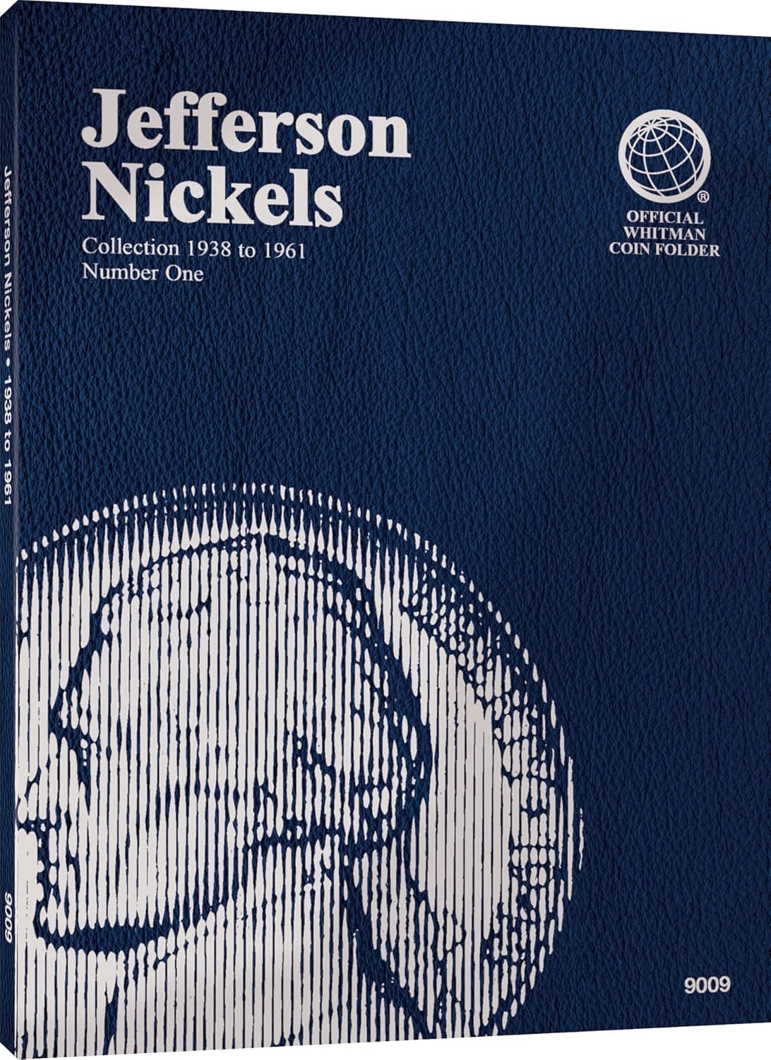 Carpeta Jefferson Nickels 1938-1961 (Carpeta oficial de monedas Whitman)