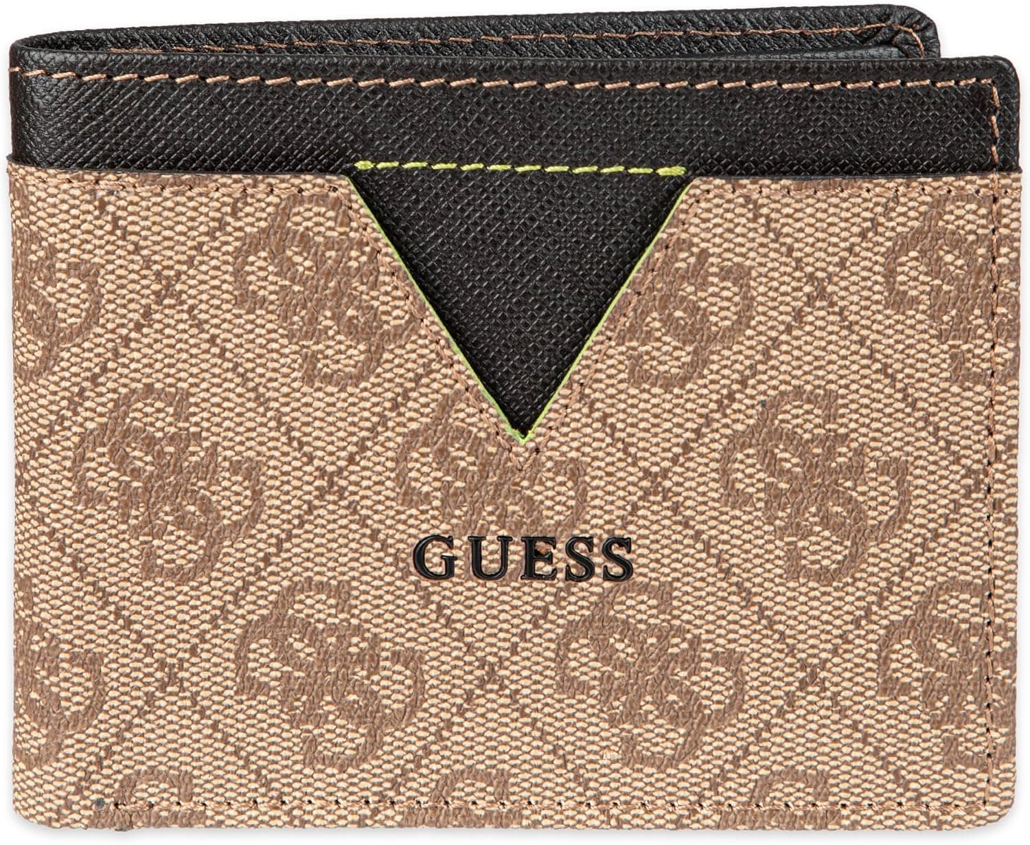 Guess Cartera Passcase de piel para hombre
