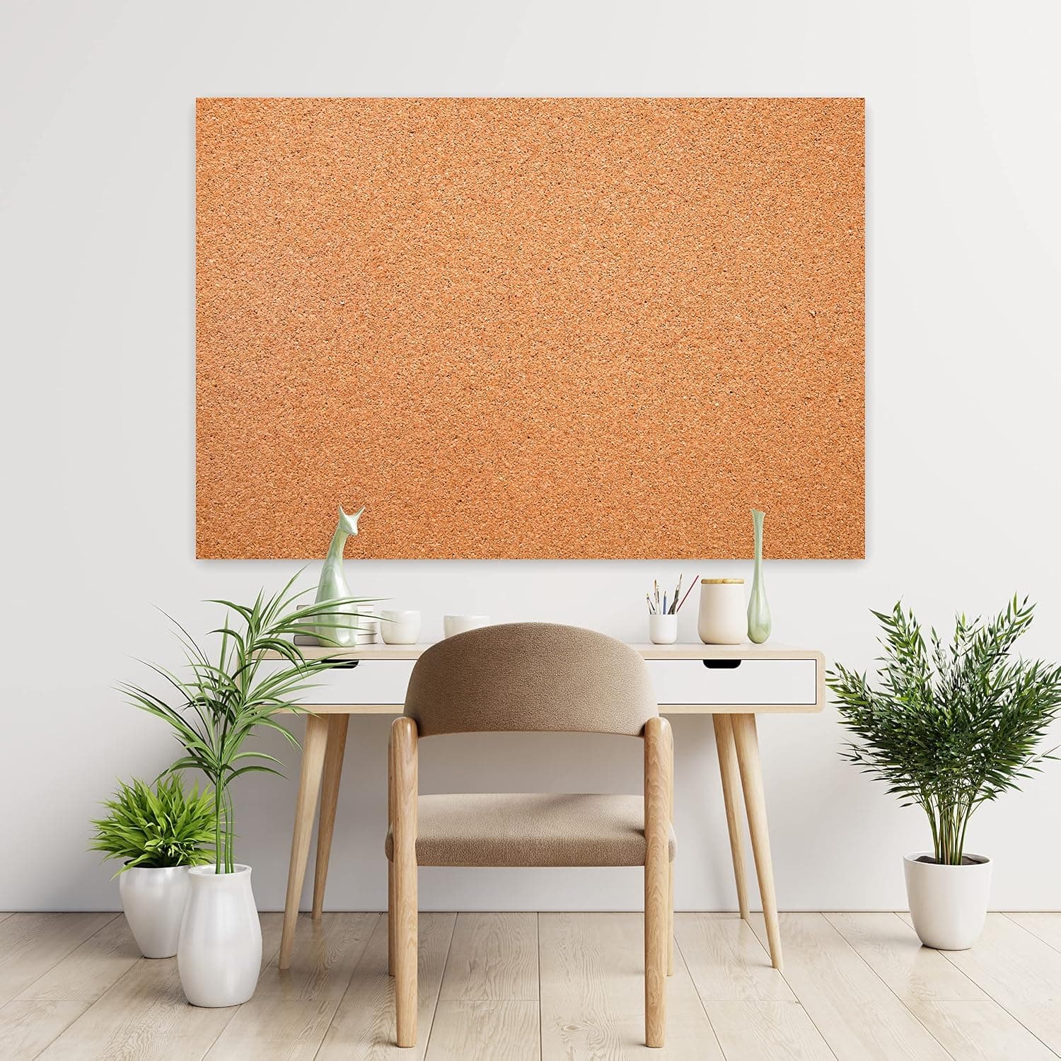 Manton Cork 24" x 36" x 1/2" Thick Cork Sheet, 100% Natural and Sustainable Cork Board for Dart Board Backers and Bulletin Boards. Perfect for Home, School, and Office