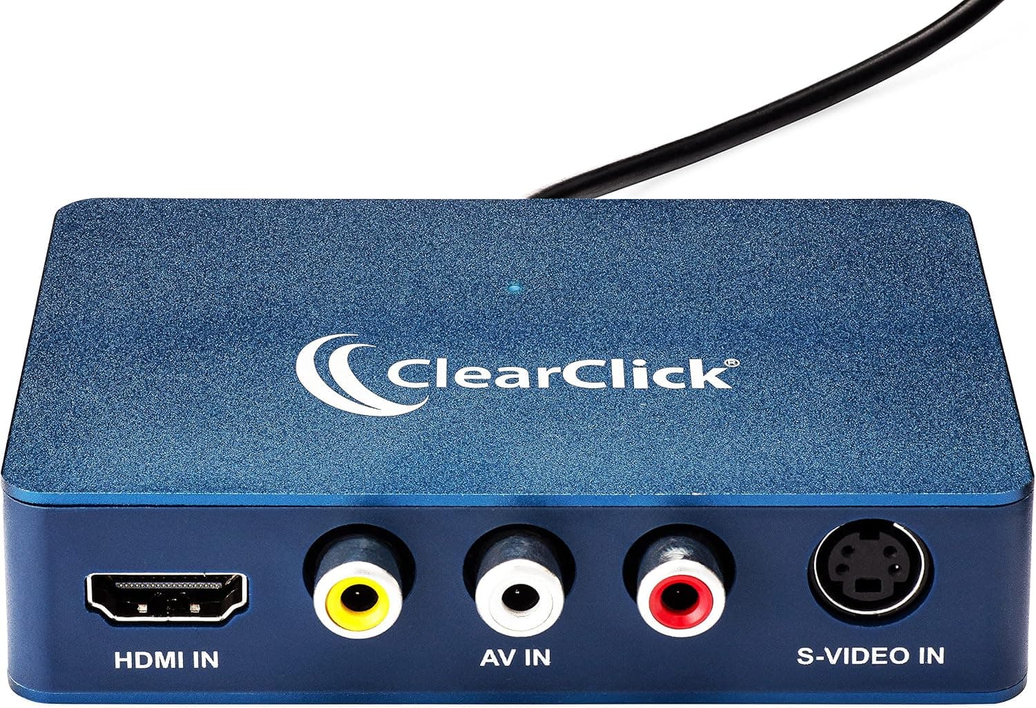 ClearClick Video a USB 1080P Audio Video Captura y dispositivo de transmisión en vivo - Entrada HDMI, AV, RCA, S-Video, VCR, VHS, videocámara, Video8, Hi8, DVD, sistemas de juegos - USB-C Plug & Play