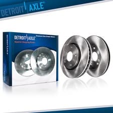 Front Disc Brake Rotors Set For 2006-2013 Buick Lucerne Chevy Impala Monte Carlo