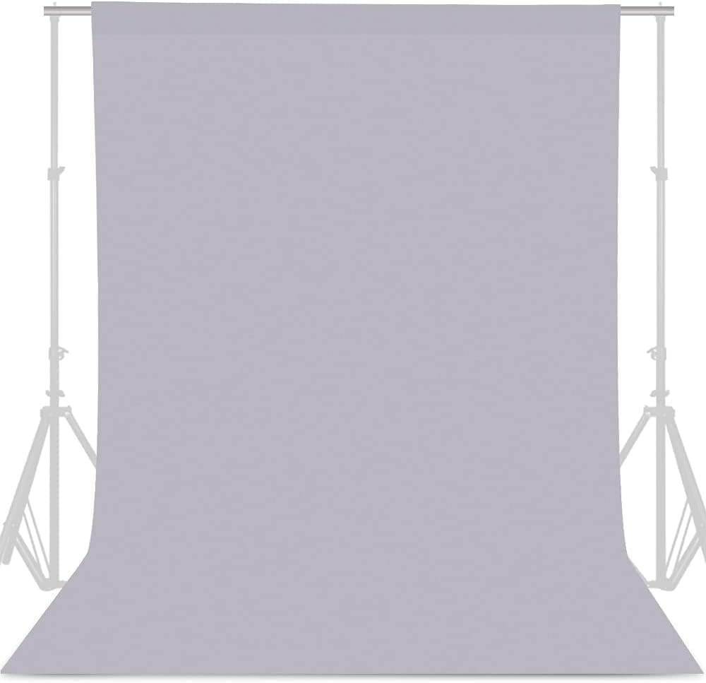 Fondo gris GFCC – Fondo fotográfico gris de 8 pies x 10 pies para sesión de fotos, fondo para fotografía, pantalla, grabación de vídeo, fondo de imagen | Cortina de poliéster no reflectante, fácil de colgar, pantalla multiusos para estudio fotográfico, grabación de vídeo, retrato, fiesta