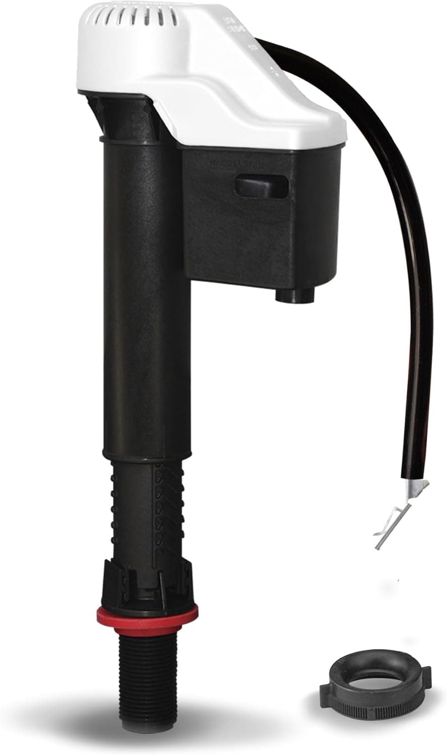 Válvula de llenado de inodoro Korky QuietFILL - Universal se adapta al 99% de los inodoros - Fácil ajuste de altura para una instalación rápida, 528