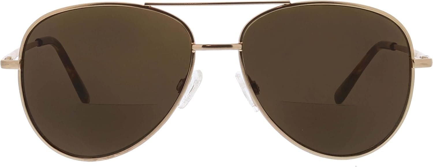 Peepers by PeeperSpecs Gafas de sol de aviador bifocales ultravioleta unisex