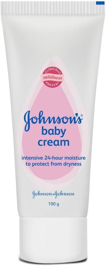 Crema para bebés de Johnson | 100 gramos (3,53 onzas) | Paquete de 1