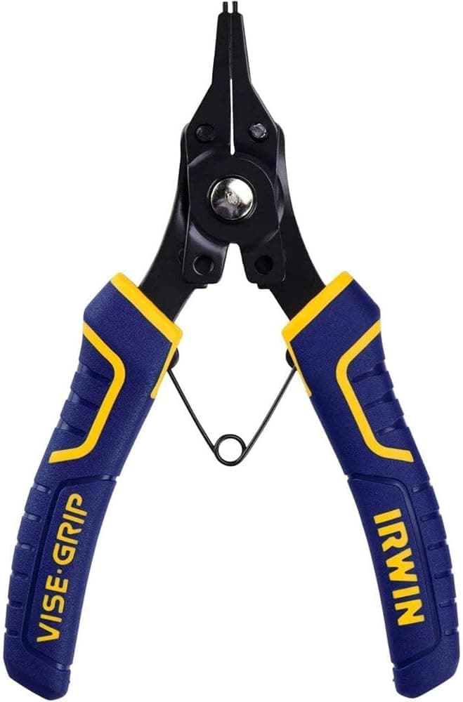 Alicates de anillo a presión convertibles IRWIN VISE-GRIP, 6-1/2 pulgadas (2078900)