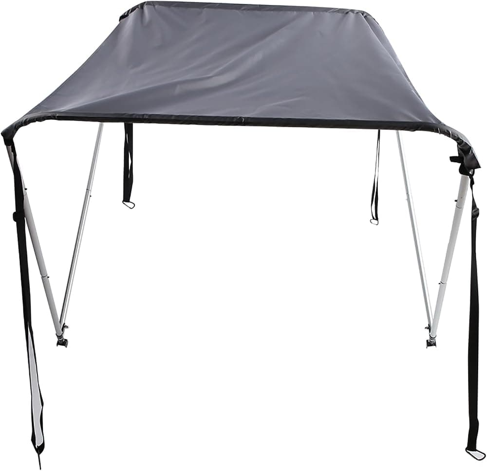 Sombrilla para barco, toldo para sombra de barco, varilla de aleación de aluminio, sombrilla de tela Oxford recubierta 210D para bote inflable, canoa, kayak