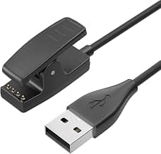 Vancle USB Charger Cable for Garmin Lily/Lily 2/Forerunner 735XT 235 35 64 230 630 645/645 Music, Approach S20/G10/Vivomove HR Smart Watch Replacement Clip Charging Cable