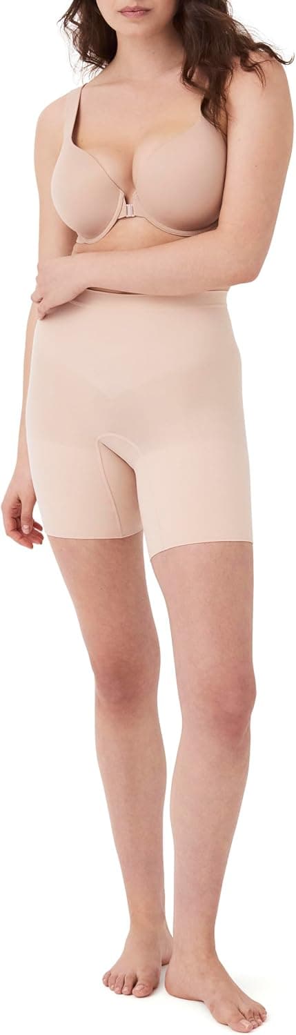 SPANX SPANXsculpt Power Series Short hasta la mitad del muslo - Faja central - Ligera, modeladora y soporte durante todo el día