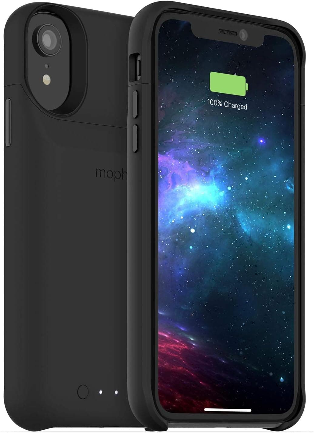 Mophie Juice Pack Access Apple iPhone XR Estuche con batería incorporada de 2000 mAh, cargador inalámbrico Qi negro de 6.1 "401002824