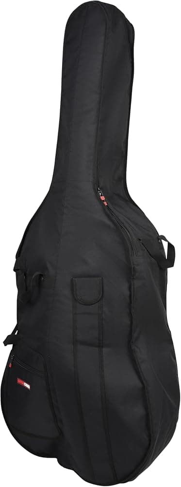 Gator Cases Bolsa de viaje ligera para banda y orquesta para contrabajo vertical de 1/4; (GBO-BAJO14)