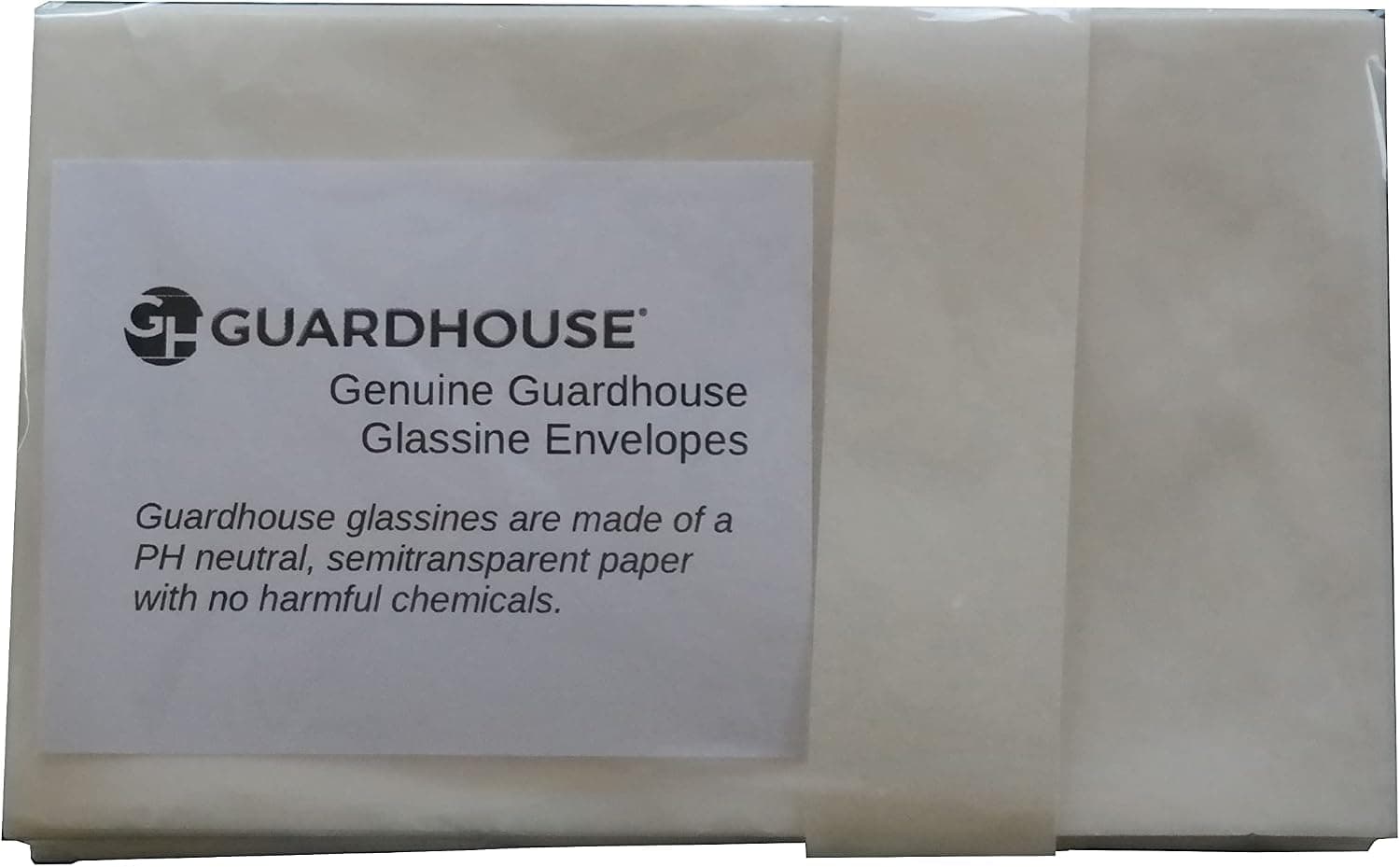 Guardhouse Glassine #4.5 Sobres 3 1/8 x 5 1/16" 79.5 x 128.5mm Paquete de 100