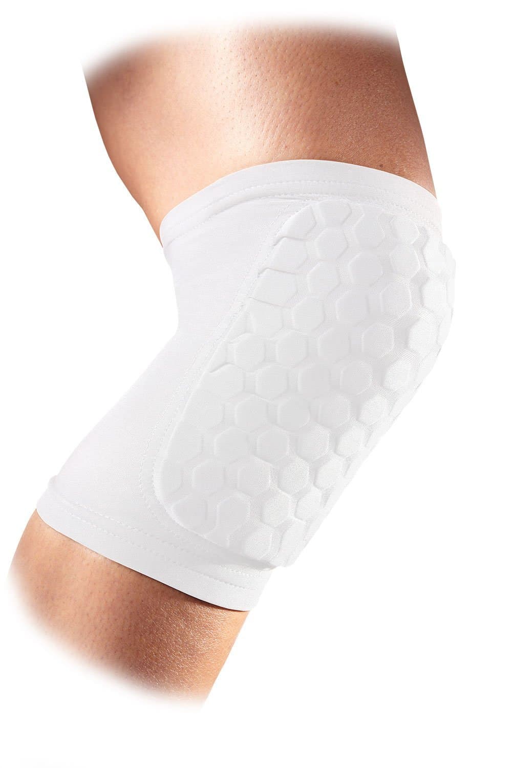 McDavid Rodilleras con tecnología HEX que absorbe la humedad para mujeres/hombres, protección de codos y espinillas, almohadillas hexagonales