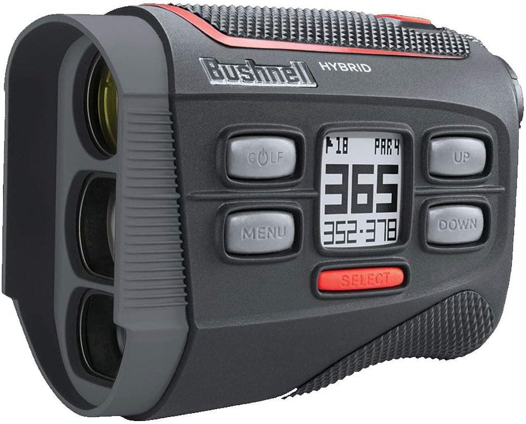 Bushnell Hybrid Golf Telémetro Láser + GPS Negro, Grande