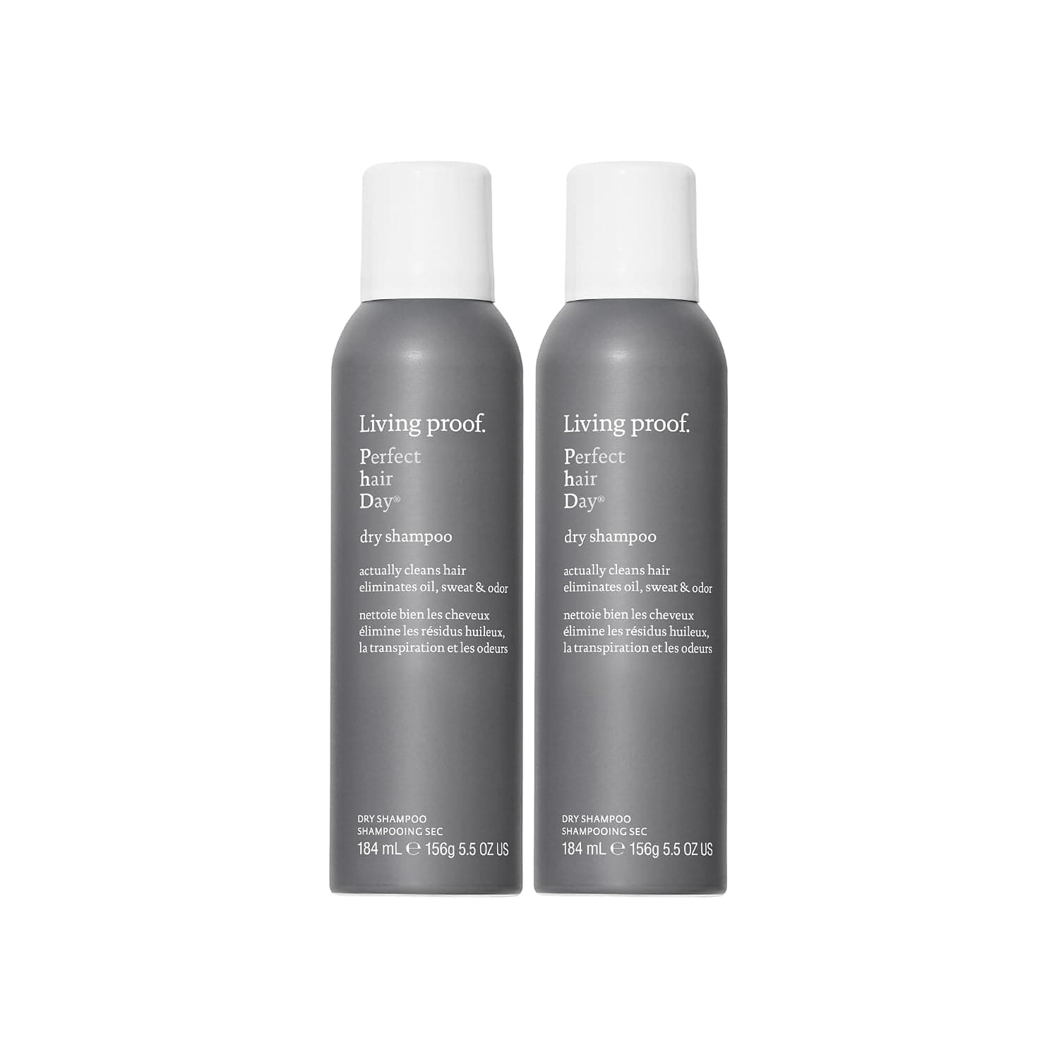 Living Proof Perfect Hair Day Dry Shampoo – Absorbs Oil, Sweat, Odor, Cleans Hair, Fresh Scent, Detoxifies Scalp for Women and Men