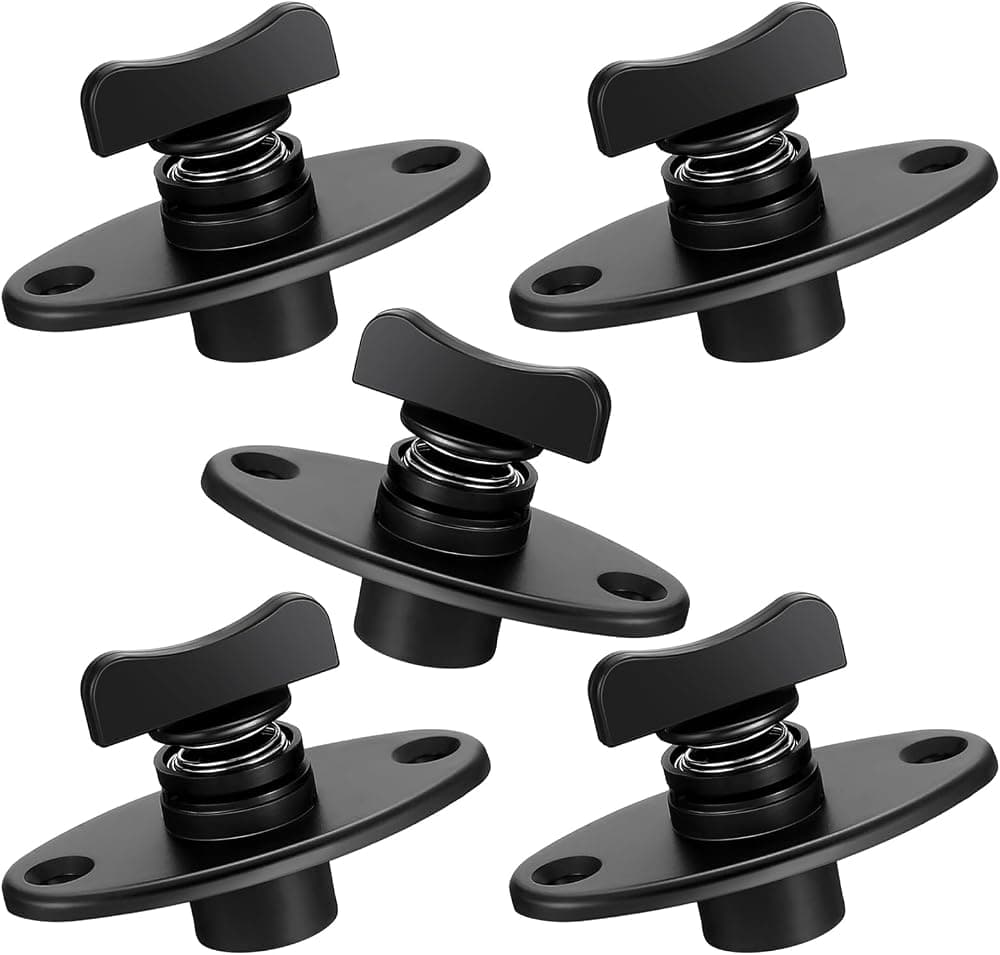 DaisyInner-Juego de 5 sujetadores para parabrisas de barcos, Clips de sujeción para parabrisas marinos, accesorios de Clips para lubinas y barcos