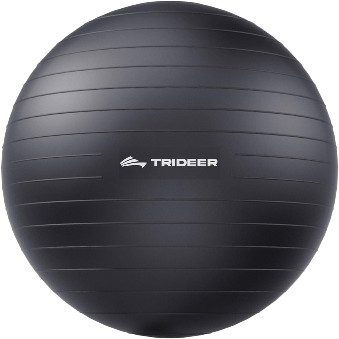 Trideer Pelota de yoga para ejercicio, pilates, entrenamiento central y de equilibrio, pelota de estabilidad para embarazo y preparación para el parto, fisioterapia, estiramiento diario, silla de oficina para sentarse activo, bomba rápida incluida