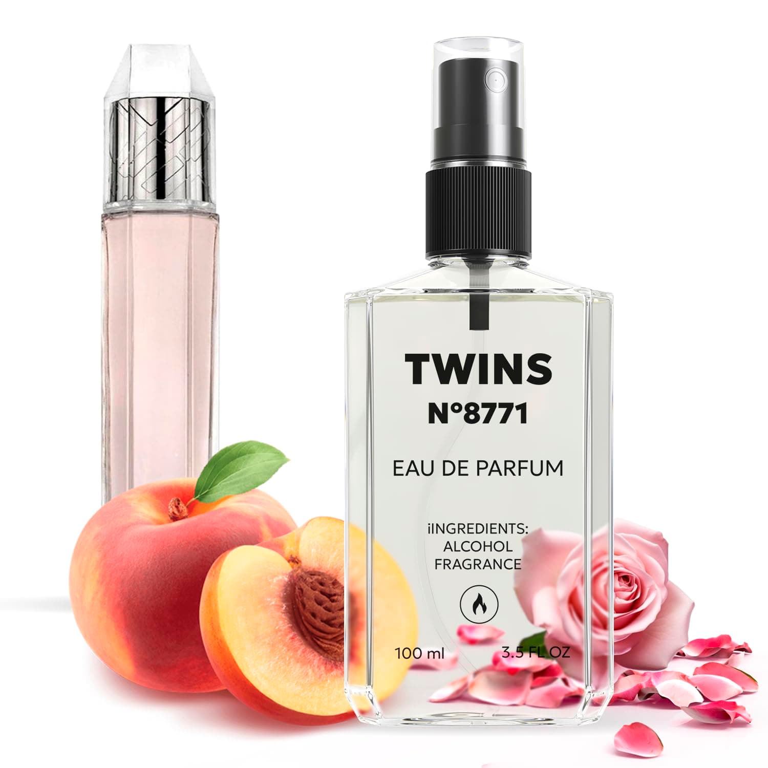 GEMELOS Impresión del cuerpo | Perfume para Mujer Eau de Parfum | No.8771 | 3,4 onzas líquidas/100 ml