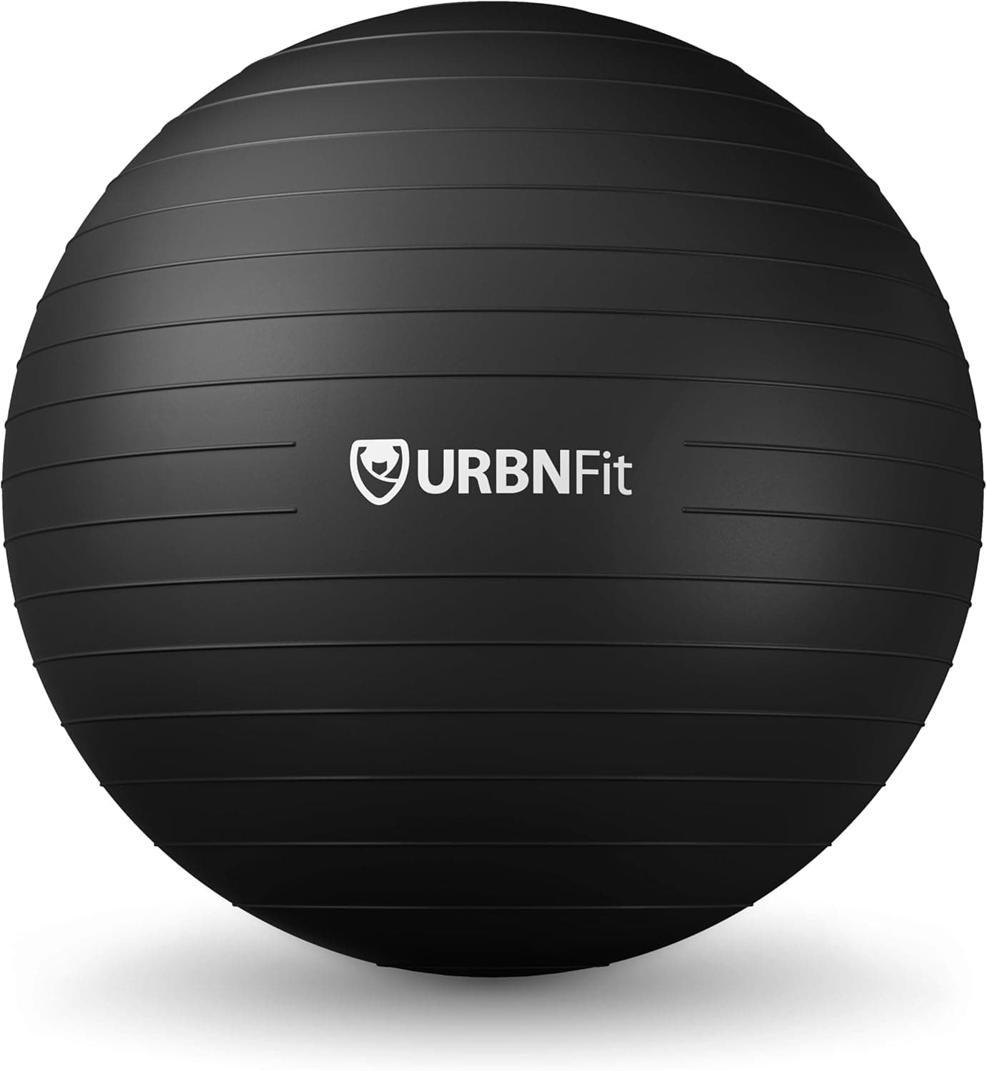 URBNFit Pelota de ejercicio – Pelota de yoga para entrenamiento de estabilidad durante el embarazo – Pelota de equilibrio suiza antiexplosión con bomba – Silla de pelota de fitness para oficina, gimnasio en casa