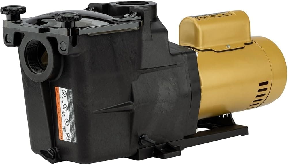 Hayward Super Pump InGround Pool Pump - 1 HP, funcionamiento más silencioso y eficiente | Las superbombas W3SP2607X10 para piscinas en el suelo tienen motores de alto rendimiento y alta resistencia para las necesidades de la bomba de su piscina.
