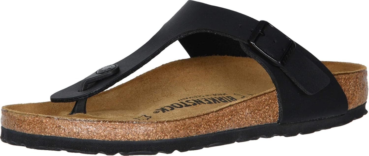 Birkenstock Gizeh de cuero engrasado para mujer