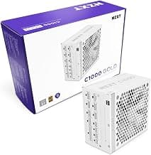 Fuente de alimentación totalmente modular NZXT C1000 Gold ATX 3.1-1000W | 1000W 80 PLUS Gold ATX 3.1 PSU, totalmente modular y silenciosa. PCIe 5 listo para GPU modernas, respaldado por una garantía de 10 años.