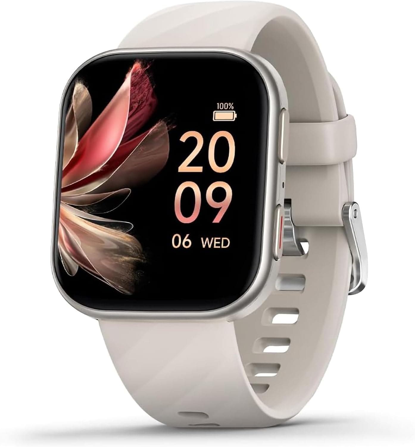 FITVII Rastreador de salud y estado físico (responder/hacer llamadas), reloj inteligente con frecuencia cardíaca y presión arterial 24 horas al día, 7 días a la semana, seguimiento del sueño, monitor de oxígeno en sangre, más de 120 modos deportivos, rastreador de actividad para mujeres y hombres
