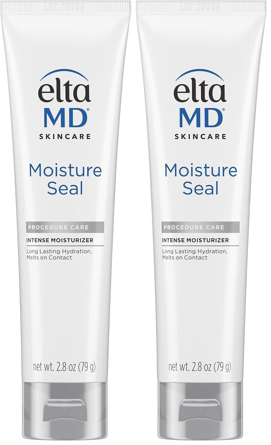 EltaMD Moisture Seal Intense Moisturizer with Petrolatum, Hydrating Occlusive Moisturizer for Dry and Sensitive Skin, 2.8 oz Tube